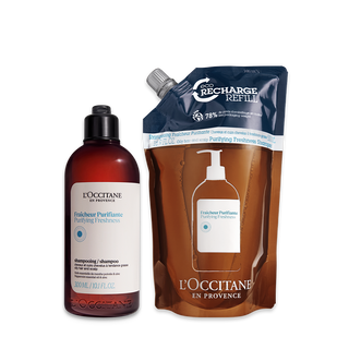 Shampoo Purificante Aromacologia 300ml + Eco-Refil